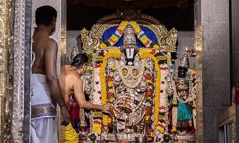 பெருமாள் கோவில்களில் லட்சார்ச்சனை வழிபாடு இன்று நடக்கிறது