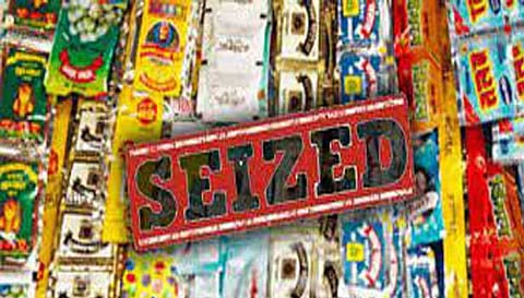 சங்கரன்கோவில் அருகே ரூ.80 ஆயிரம் மதிப்பிலான குட்கா பறிமுதல்- வாலிபர் கைது