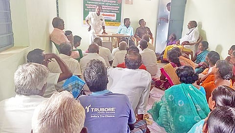 விவசாயிகளுக்கு அங்கக பண்ணைய பயிற்சி அளிக்கப்பட்டது.