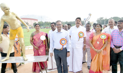 கிருஷ்ணகிரியில் மாவட்ட அளவிலான தடகள போட்டிகள்