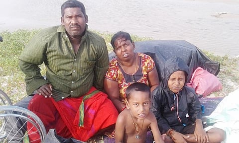 இலங்கையில் இருந்து வந்த அகதிகளை காணலாம்