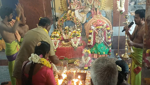 முத்துமலை முருகன் கோவிலில் சத்ரு சம்கார யாகம் நடைபெற்ற போது எடுத்த படம்.