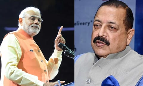 பிரதமர் மோடி,மத்திய மந்திரி ஜிதேந்திரசிங்