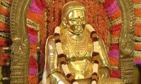 முத்துராமலிங்க தேவர் தங்க கவசம் மதுரை வங்கியில் இன்று ஒப்படைப்பு
