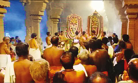 ஐப்பசி திருவிழா: திருவட்டார் ஆதிகேசவ பெருமாளுக்கு ஆராட்டு