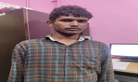 கைதான கொள்ளையன் சிவகுமார்.