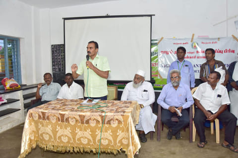 ஊழல் தடுப்பு விழிப்புணா்வு கூட்டம் நடைபெற்ற போது எடுத்த படம்
