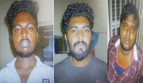 கஞ்சா விற்பனையில் ஈடுபட்டு கைதான 3 பேர் சிறையில் அடைப்பு
