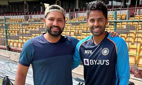 சூர்யகுமாருக்கு ரோகித் சர்மா புகழாரம்