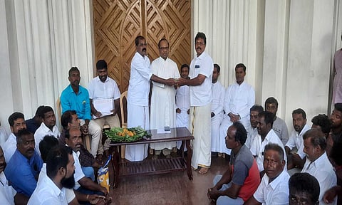 கன்னியாகுமரி தூய அலங்கார உபகார மாதா திருத்தல திருவிழாவையொட்டி பாக்கும்படி நிகழ்ச்சி நடந்த போது எடுத்த படம்.