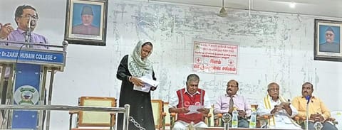 இளையோர் செஞ்சிலுவை சங்க புத்தாக்க பயிற்சி