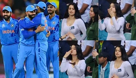 இறுதி போட்டியில் இந்தியாவுடன் மோதி அவர்களை வீழ்த்துவோம்- பாகிஸ்தான் ரசிகை நம்பிக்கை