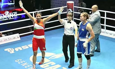 வெற்றி பெற்ற லவ்லினா