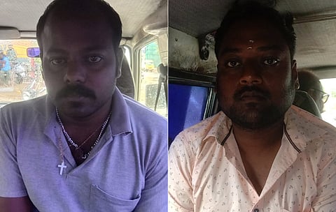 ஆடு திருடிய 2 வாலிபர்கள் கைது