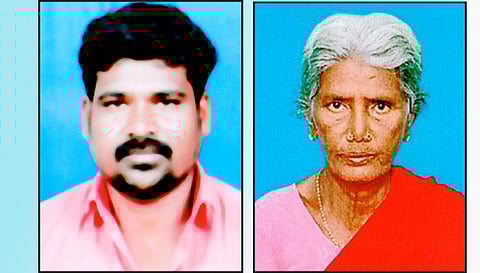 தனியார் நிறுவன ஊழியர்-மூதாட்டி மாயம்