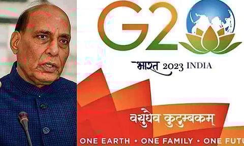 ராஜ்நாத்சிங், ஜி-20 அமைப்பின் லோகோ