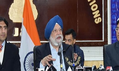 மத்திய மந்திரி ஹர்தீப்சிங் புரி