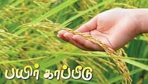 வேளாண் பயிர் காப்பீட்டு திட்டத்தில்  காப்பீடு செய்ய விவசாயிகளுக்கு அழைப்பு