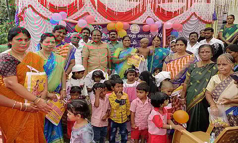 குடியாத்தத்தில் குழந்தைகள் தின விழா