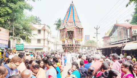 பரிமள ரெங்கநாதர் கோவிலில் தேரோட்டம் நடந்தது.