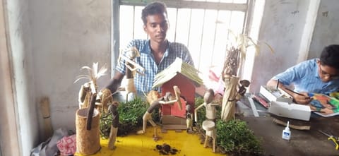 ஆலங்குடி மாணவன் முதல் இடம்