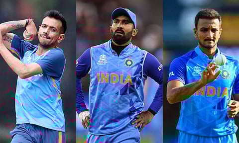 உலகக்கோப்பையில் ஹர்சல் படேல்-சாஹலுக்கு ஏன் வாய்ப்பு வழங்கபடவில்லை: தினேஷ் கார்த்திக் விளக்கம்