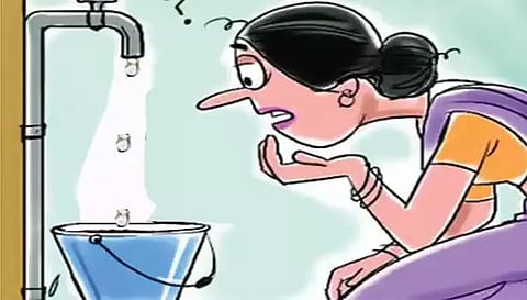 வரி செலுத்தாதவர்களின் வீடுகளில் குடிநீர் இணைப்பு துண்டிப்பு