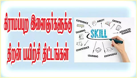 கிராமப்புற இளைஞர்களுக்கு திறன் பயிற்சி திட்டங்கள்