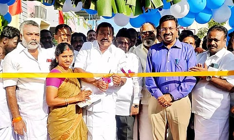 புதிய பூங்காவை அமைச்சர் கே.என்.நேரு திறந்து வைத்தார்.