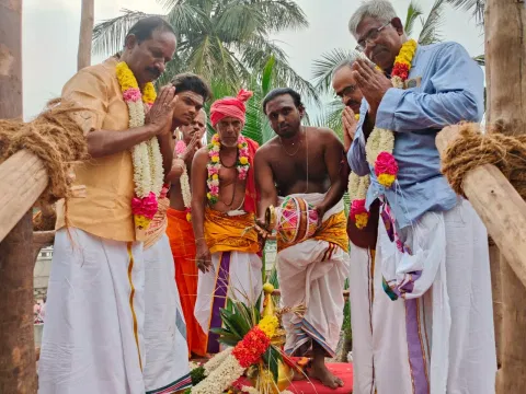 கல்லக்குடி கருப்பண்ண சுவாமி கோவிலில் மகா கும்பாபிஷேகம்