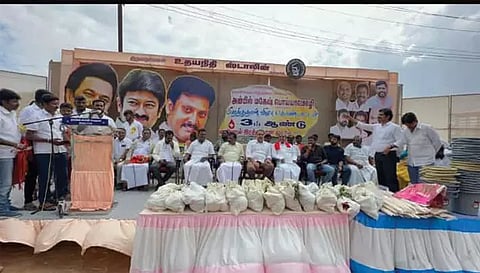 உதயநிதி ஸ்டாலின் நற்பணி மன்றம் சார்பில் ரத்ததான முகாம்