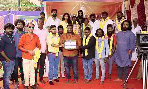 ஜுனியர் எம்.ஜி.ஆர். படத்தின் பூஜை