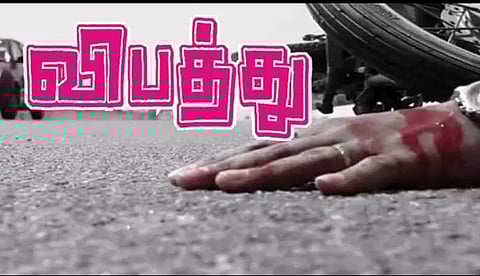 அடையாளம் தெரியாத வாகனம் மோதி வாலிபர் படுகாயம்