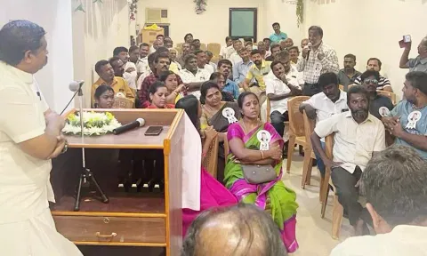 மக்கள் நீதி மய்யம் ஆலோசனை கூட்டம்