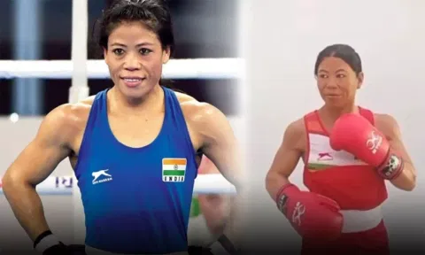 மேரி கோம் சிலை அவரைப் போல இல்லையா?: கணவரின் கருத்தால் எழுந்தது சர்ச்சை