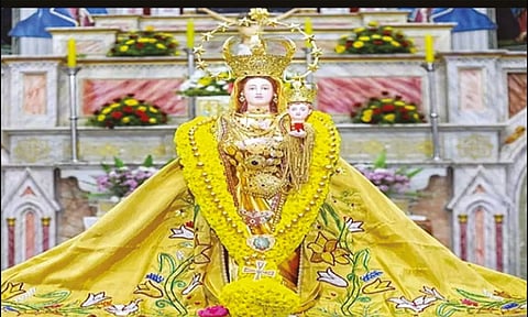 கன்னியாகுமரி அலங்கார உபகார மாதா திருவிழாவில் நாளை தேர் பவனி