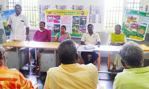 விவசாயிகளுக்கு வழங்கப்படும் மானியம் குறித்த விழிப்புணர்வு கூட்டம் நடந்தது.
