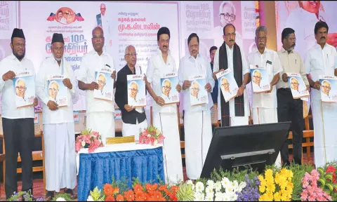 நான் இந்த அளவுக்கு தகுதி பெற அன்பழகன் தான் காரணம்: முதல்-அமைச்சர் மு.க.ஸ்டாலின்