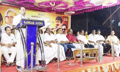 அன்பழகன் நூற்றாண்டு விழா பொதுக்கூட்டம்