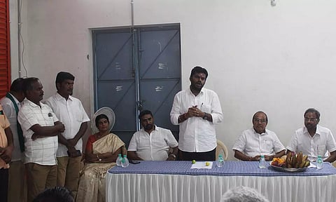 மங்கலத்தில் அண்ணாமலைக்கு உற்சாக வரவேற்பு