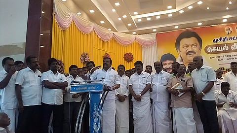 முசிறியில் தி.மு.க. செயல் வீரர்கள் கூட்டம்
