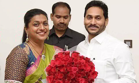 ரோஜா - ஜெகன் மோகன் ரெட்டி