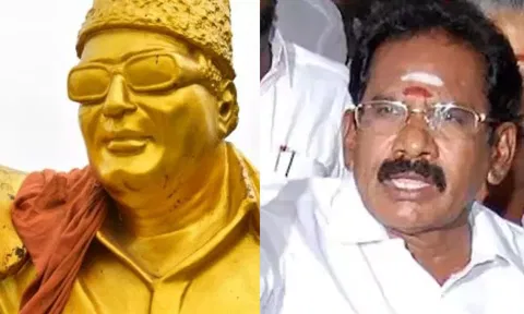 எம்ஜிஆர் சிலை,செல்லூர் ராஜூ