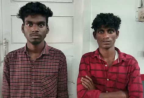 கஞ்சா விற்ற அண்ணன், தம்பி கைது