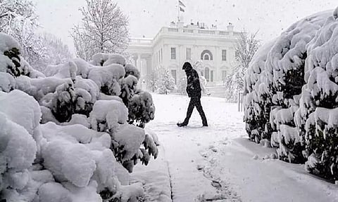 அமெரிக்காவில் பனிப்புயல்- பலியானவர்கள் எண்ணிக்கை 34ஆக உயர்வு