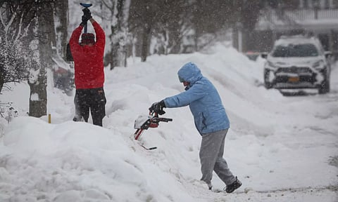 அமெரிக்காவில் 50 ஆண்டுகளில் இல்லாத அளவுக்கு வீசுகிறது- பனிபுயலில் சிக்கி 60 பேர் பலி