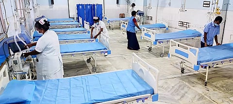 கொரோனா வார்டு அமைப்பு