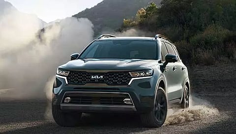 டெஸ்டிங்கில் சிக்கியா கியா சொரெண்டோ