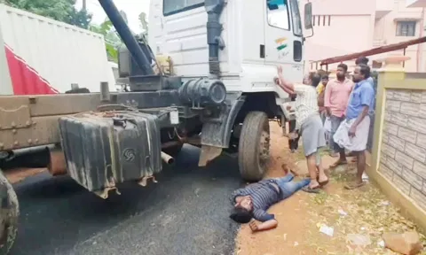 பலியான மணிகண்டன்