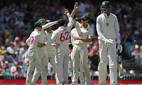 ஆஸ்திரேலியா- தென் ஆப்பிரிக்கா மோதிய கடைசி டெஸ்ட் 'டிரா': தொடரை கைப்பற்றியது ஆஸ்திரேலியா